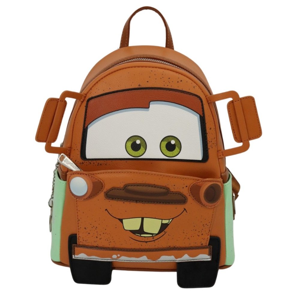 Loungefly Disney Pixar Cars Mater Cosplay Mini Backpack